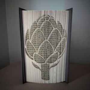 artichoke book folding pattern preview - Cut & Fold