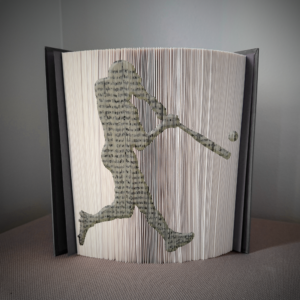 batter book folding pattern preview - Cut & Fold