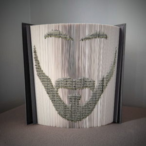 beard v1 book folding pattern preview - Cut & Fold
