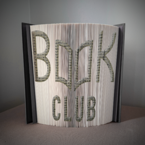 book club book folding pattern preview - Cut & Fold