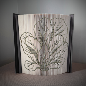 cabbage book folding pattern preview - Cut & Fold