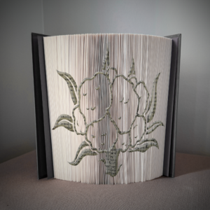 cauliflower book folding pattern preview - Cut & Fold