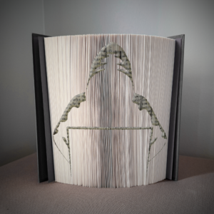computer hoodie book folding pattern preview - Cut & Fold