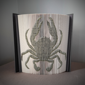crab book folding pattern preview - Cut & Fold