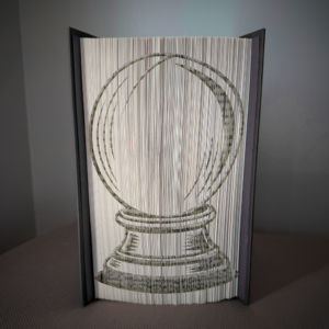 crystal ball book folding pattern preview - Cut & Fold