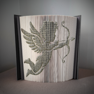 cupid book folding pattern preview - Cut & Fold
