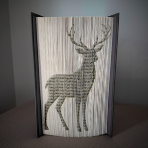 deer book folding pattern preview - Cut & Fold