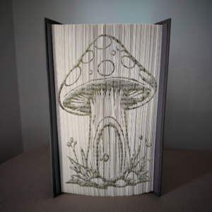 fairy house v2 book folding pattern preview - Cut & Fold