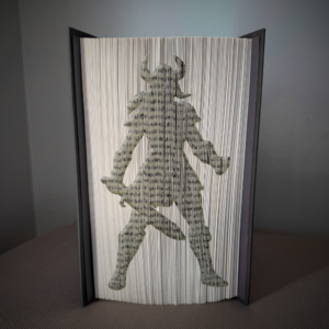 fantasy character v3 book folding pattern preview - Cut & Fold