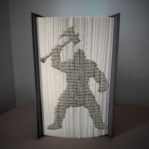 fantasy character v4 book folding pattern preview - Cut & Fold