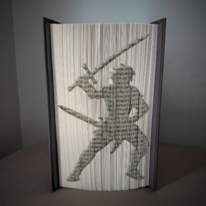fantasy character v7 book folding pattern preview - Cut & Fold
