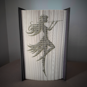 fantasy character v9 book folding pattern preview - Cut & Fold