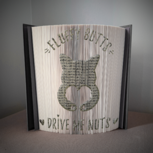 fluffy butts book folding pattern preview - Cut & Fold