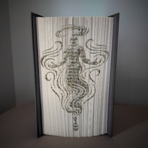 genie book folding pattern preview - Cut & Fold