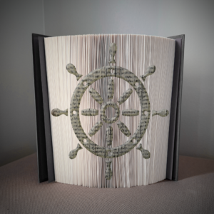 helm book folding pattern preview - Cut & Fold