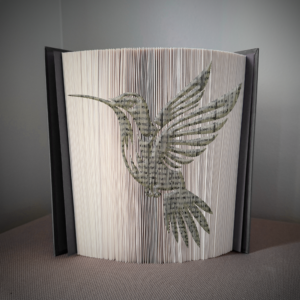 hummingbird book folding pattern preview - Cut & Fold