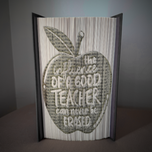 influence of a good teacher book folding pattern preview - Cut & Fold