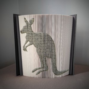 kangaroo book folding pattern preview - Cut & Fold