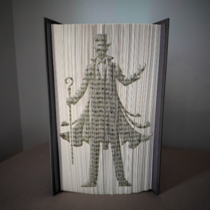 magician book folding pattern preview - Cut & Fold