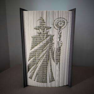 magician v2 book folding pattern preview - Cut & Fold