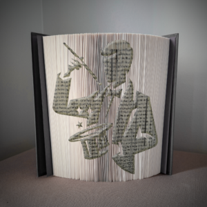 magician v4 book folding pattern preview - Cut & Fold