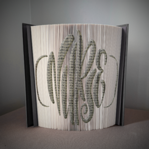 nurse face mask book folding pattern preview - Cut & Fold