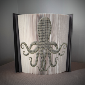 octopus book folding pattern preview - Cut & Fold