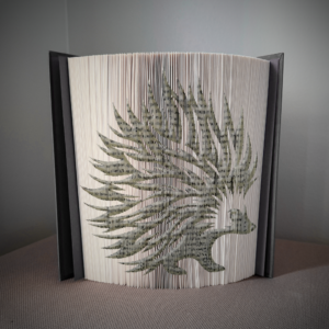 porcupine book folding pattern preview - Cut & Fold