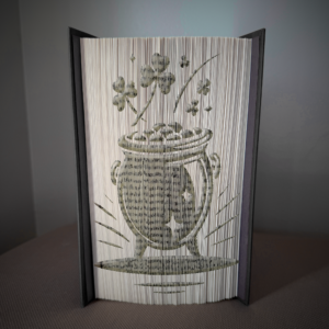 pot of gold book folding pattern preview - Cut & Fold