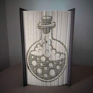 potion v3 book folding pattern preview - Cut & Fold