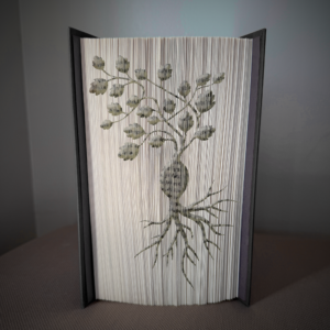 raddish book folding pattern preview - Cut & Fold