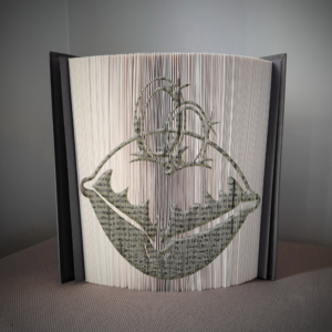 rings pillow book folding pattern preview - Cut & Fold