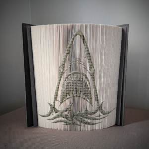 shark face book folding pattern preview - Cut & Fold