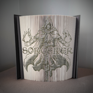 sorcerer book folding pattern preview - Cut & Fold