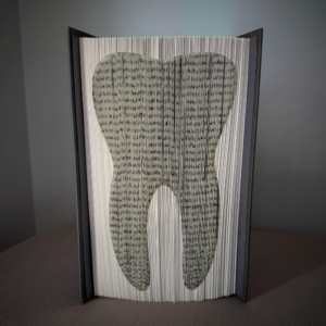tooth book folding pattern preview - Cut & Fold