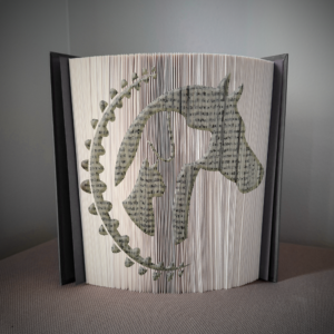 veterinarian v7 book folding pattern preview - Cut & Fold
